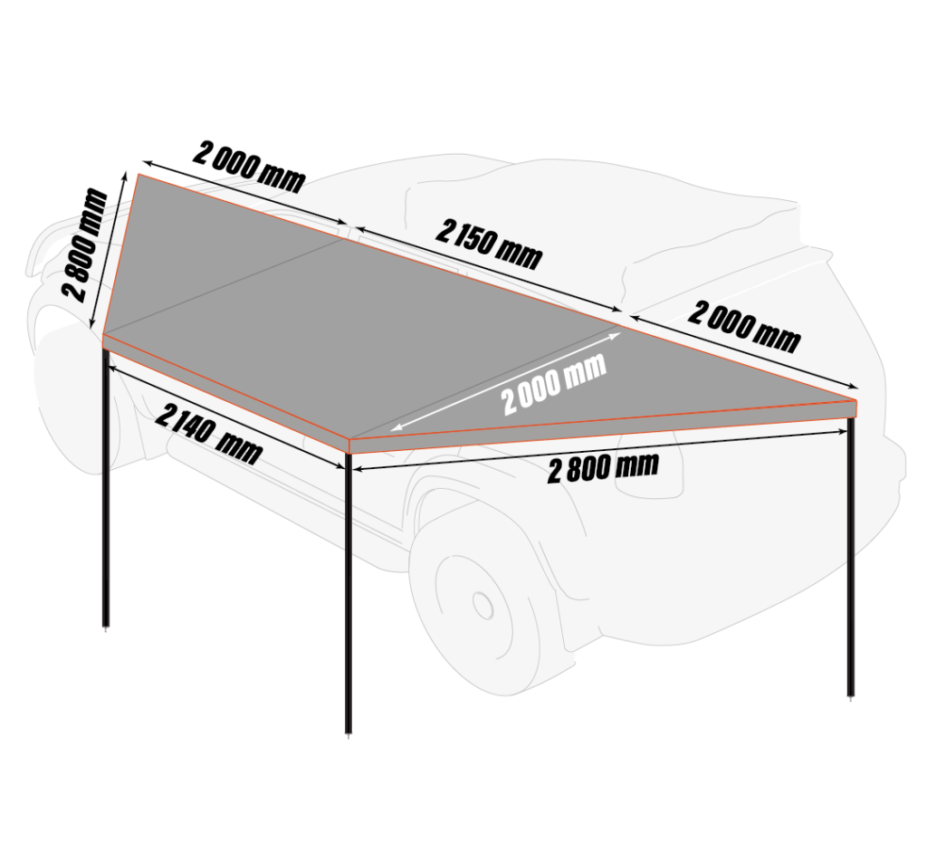 Dimensions AUVENT 360 ROCKALU