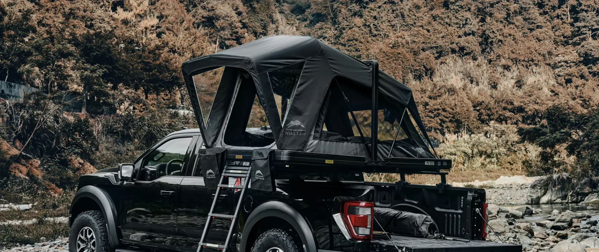 tente de toit compacte